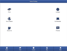 Tablet Screenshot of burkeprinting.ca
